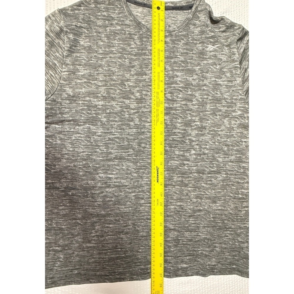 Reebok Mens Gray Crew T Shirt Large Short Sleeve - Picture 8 of 10